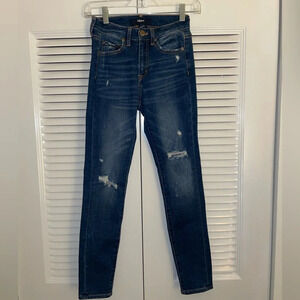 Aeropostale high rise distressed jegging 00 short